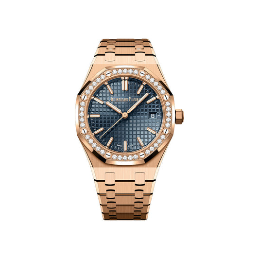 Audemars Piguet | Royal Oak Diamond Bezel Rose - Free & Fast UAE Shipping