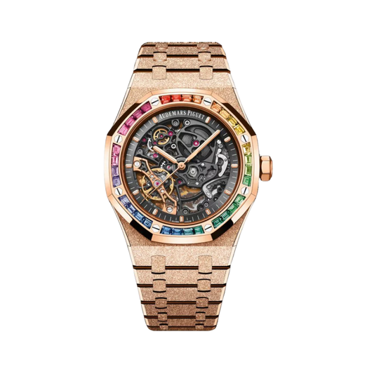 Audemars Piguet Watch | Royal Oak Rose Gold Grey Dial