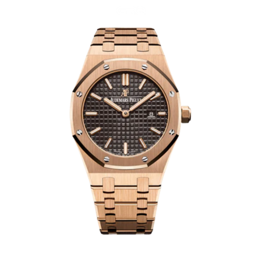 Audemars Piguet Watch | Royal Oak Selfwinding Pink Gold Brown Dial