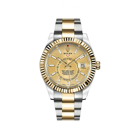 Rolex Watch | Sky Dweller Champagne Dial