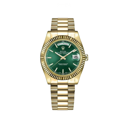 Rolex Watch | Day-Date 36 Green Dial