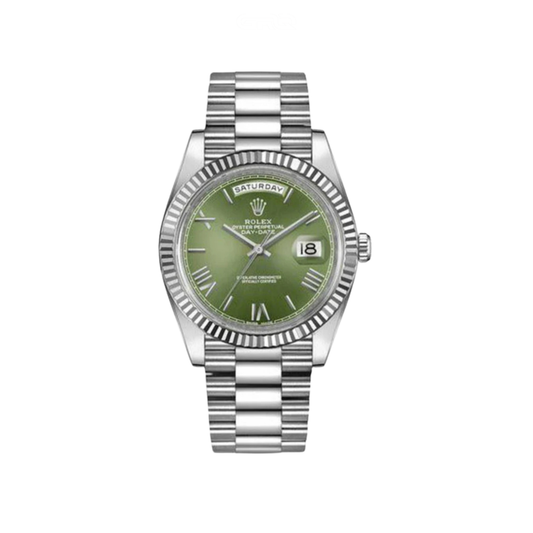 Rolex Watch | Day-Date 40 Green Dial