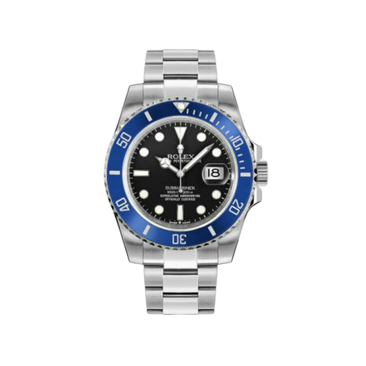 Rolex Watch | Submariner Black Dial Blue Silver