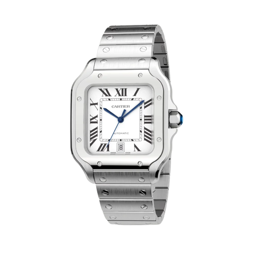 Cartier Watch | Santos de Cartier Stainless Steel Silvered