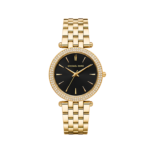 Michael Kors Darci Black Dial Gold Watch - image 1