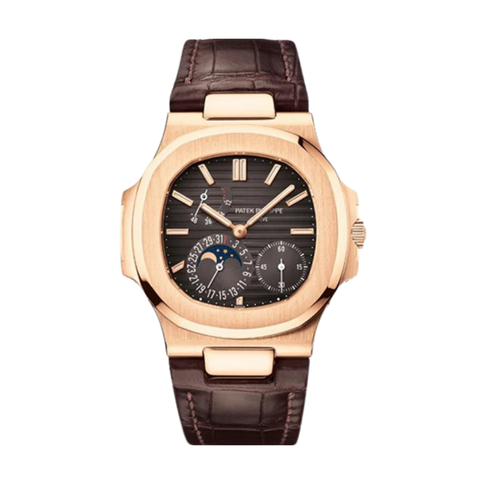 Patek Philippe Watch | Nautilus Black Brown Dial