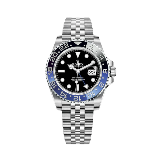 Rolex Watch | GMT-Master II Black Dial Blue Silver Steel