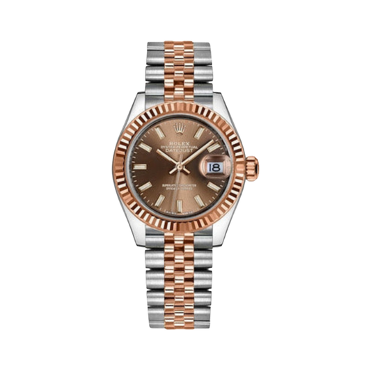 Rolex Watch | Datejust Brown Dial Brown Bezel