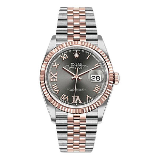 Rolex | Datejust Dark Rhodium Roman Dial - Free & Fast UAE Shipping
