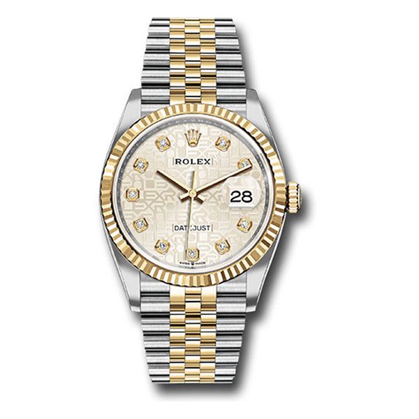 Rolex | Datejust SJDJ Silver Diamond Dial - Free & Fast UAE Shipping