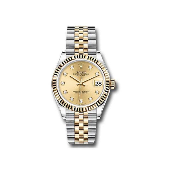 Rolex | Datejust Champagne Diamond Dial - Free & Fast UAE Shipping