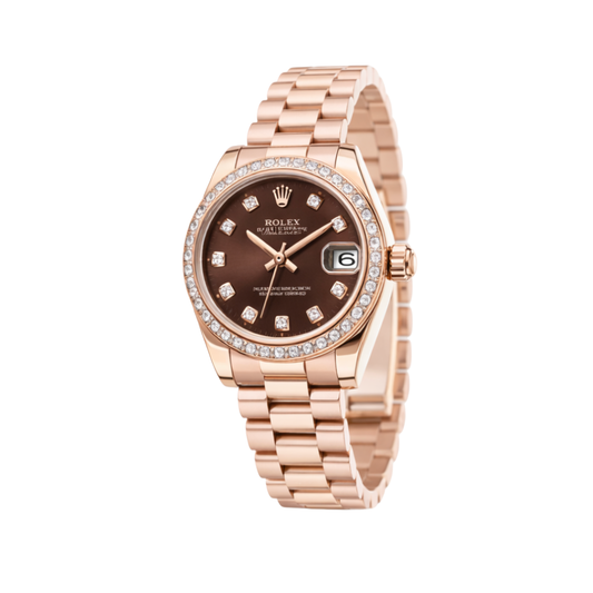 Rolex Watch | Datejust Chocolate Diamond Bezel