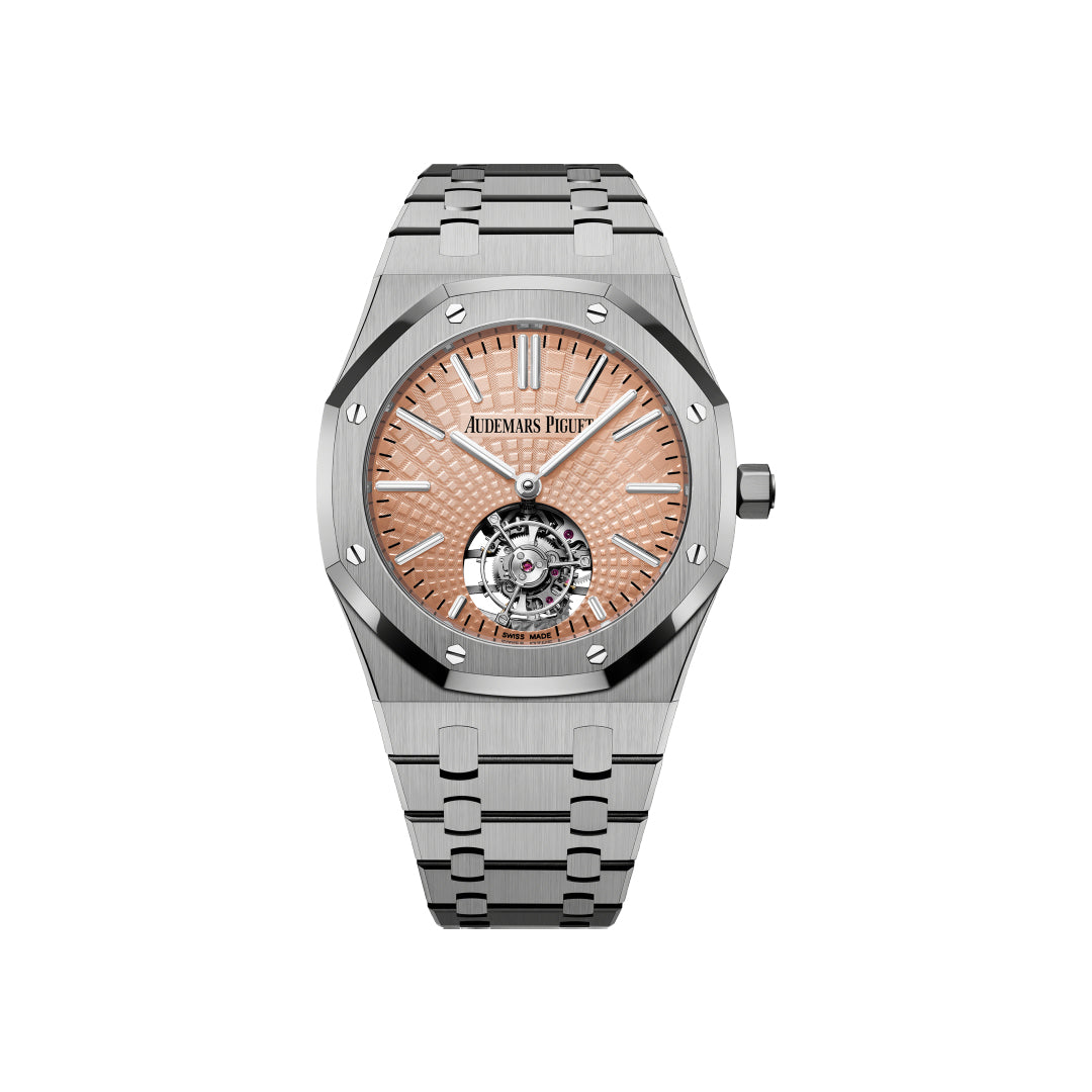 Audemars Piguet | Royal Oak Flying Tourbillon Salmon Dial - Free & Fast UAE Shipping