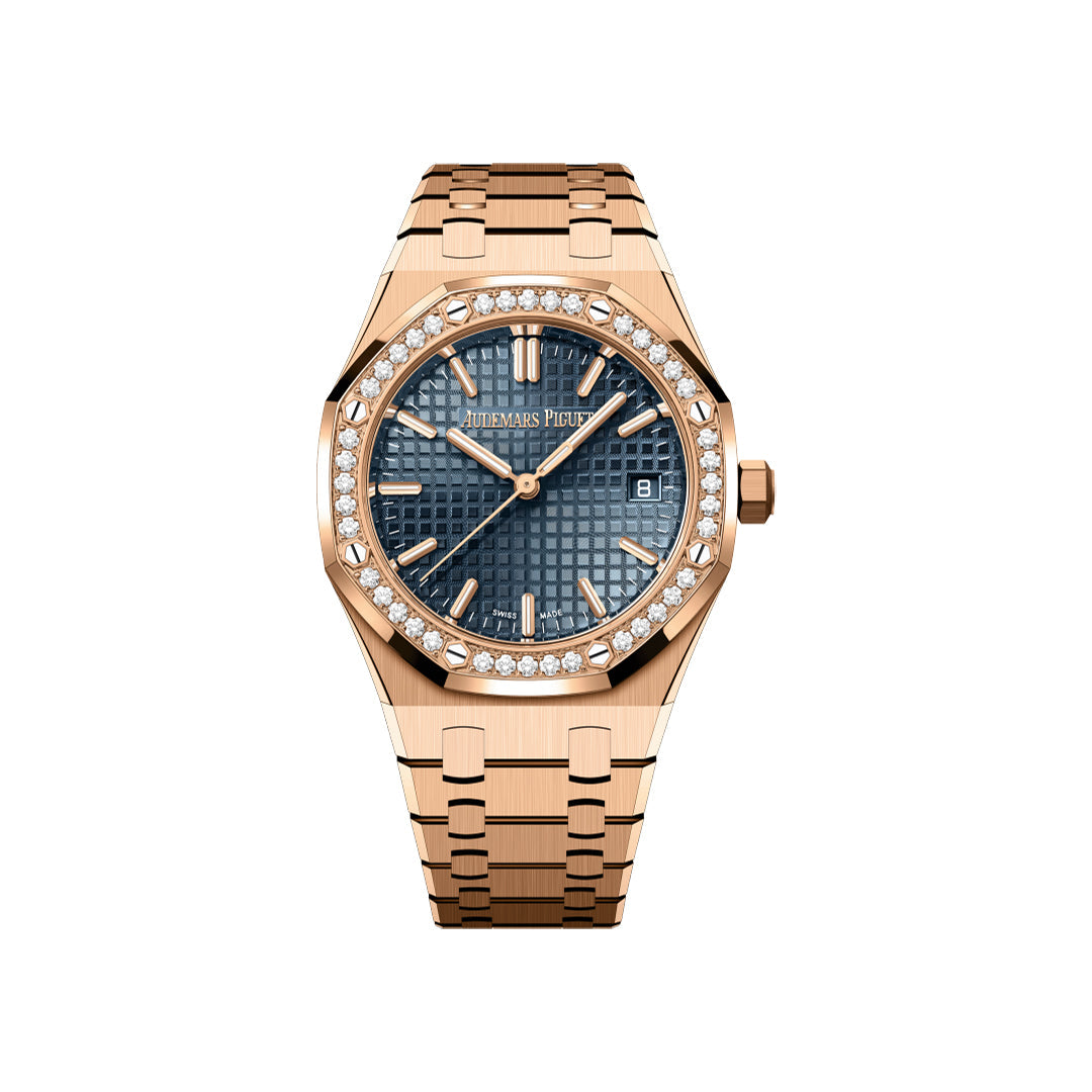 Audemars Piguet | Royal Oak Diamond Bezel Rose - Free & Fast UAE Shipping