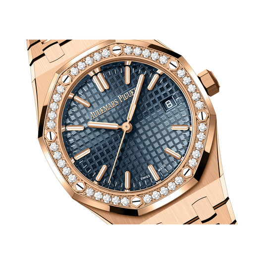 Audemars Piguet Watch | Royal Oak Diamond Bezel Rose