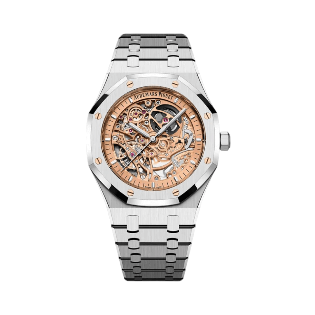 Audemars Piguet | Royal Oak Wheel Openworked Skeleton Dial - Free & Fast UAE Shipping