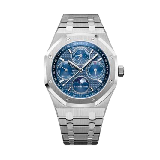 Audemars Piguet Watch | Royal Oak Calendar Blue Dial