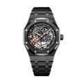 Audemars Piguet Watch | Royal Oak Double Balance Wheel Openworked Black Ceramic