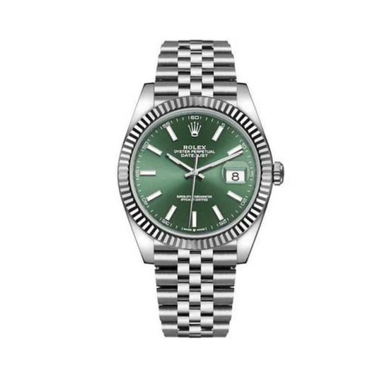 Rolex Watch | Datejust 41 Green Dial