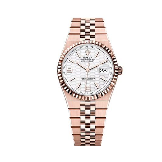 Rolex Watch | Land Dweller Everose Gold