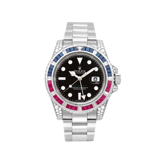 Rolex Watch | GMT Master ll Perpetual Black Dial Steel