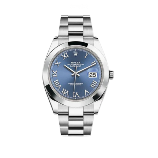 Rolex Watch | Datejust Blue Roman Numerals Dial
