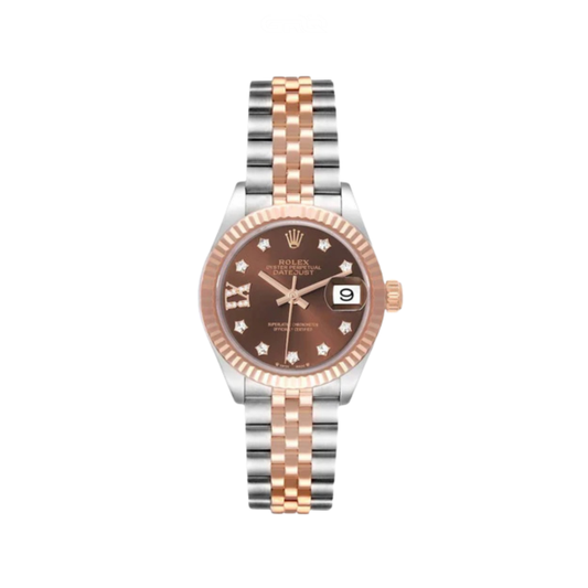 Rolex Watch | Datejust 28 Chocolate Diamond Dial