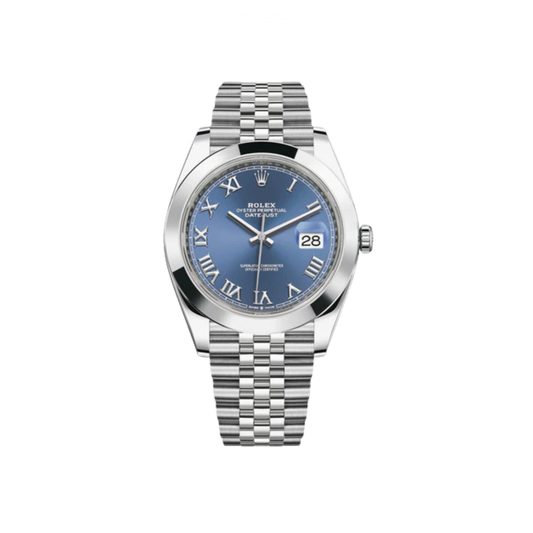 Rolex Watch | Datejust 41 Azzurro-Blue Dial