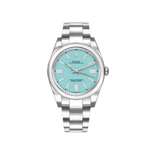 Rolex Watch | Oyster Perpetual Turquoise Blue