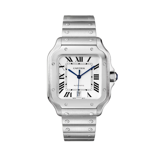 Cartier Watch | Santos de Cartier Stainless Steel Silvered