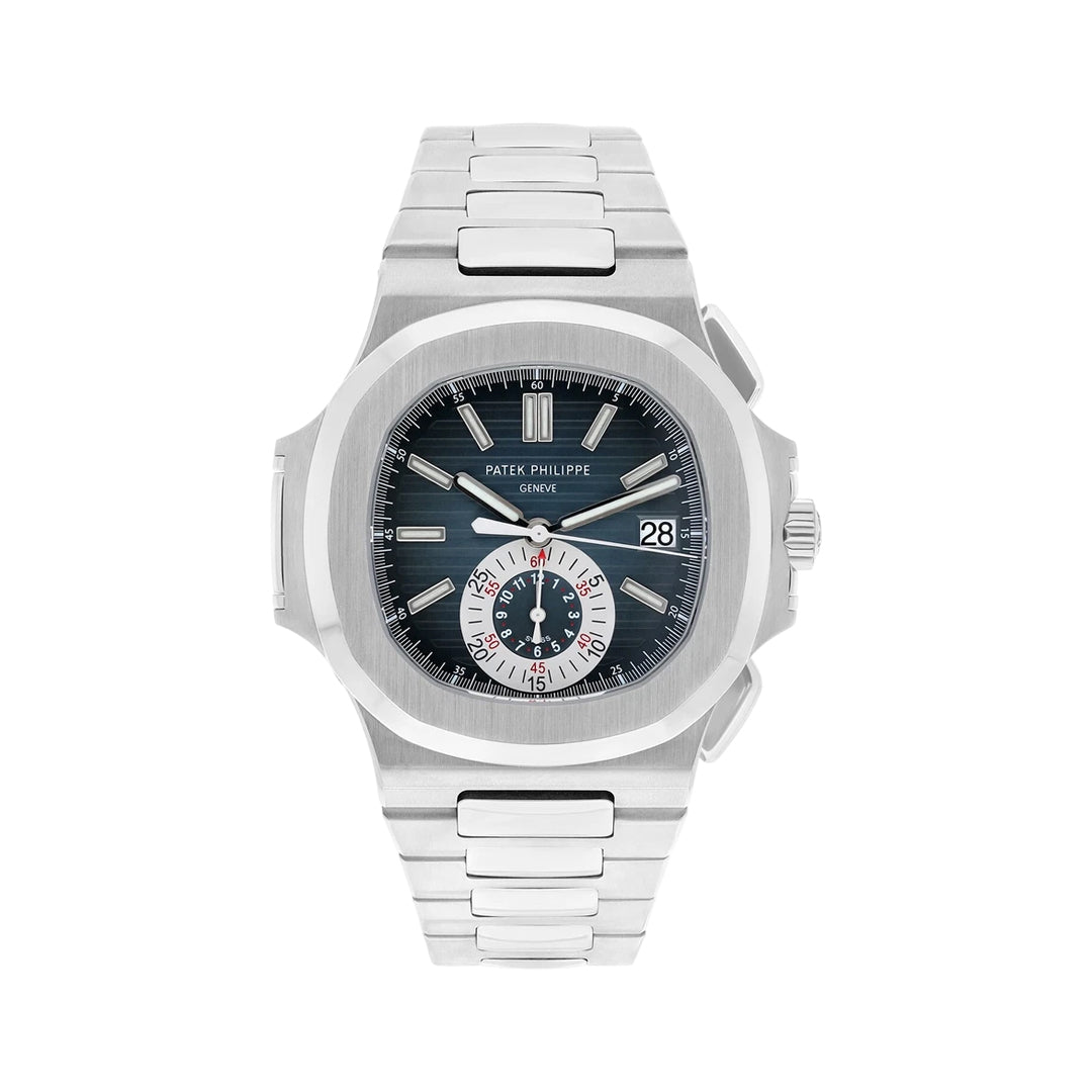 Patek Philippe | Nautilus Blue Grey Dial - Free & Fast UAE Shipping