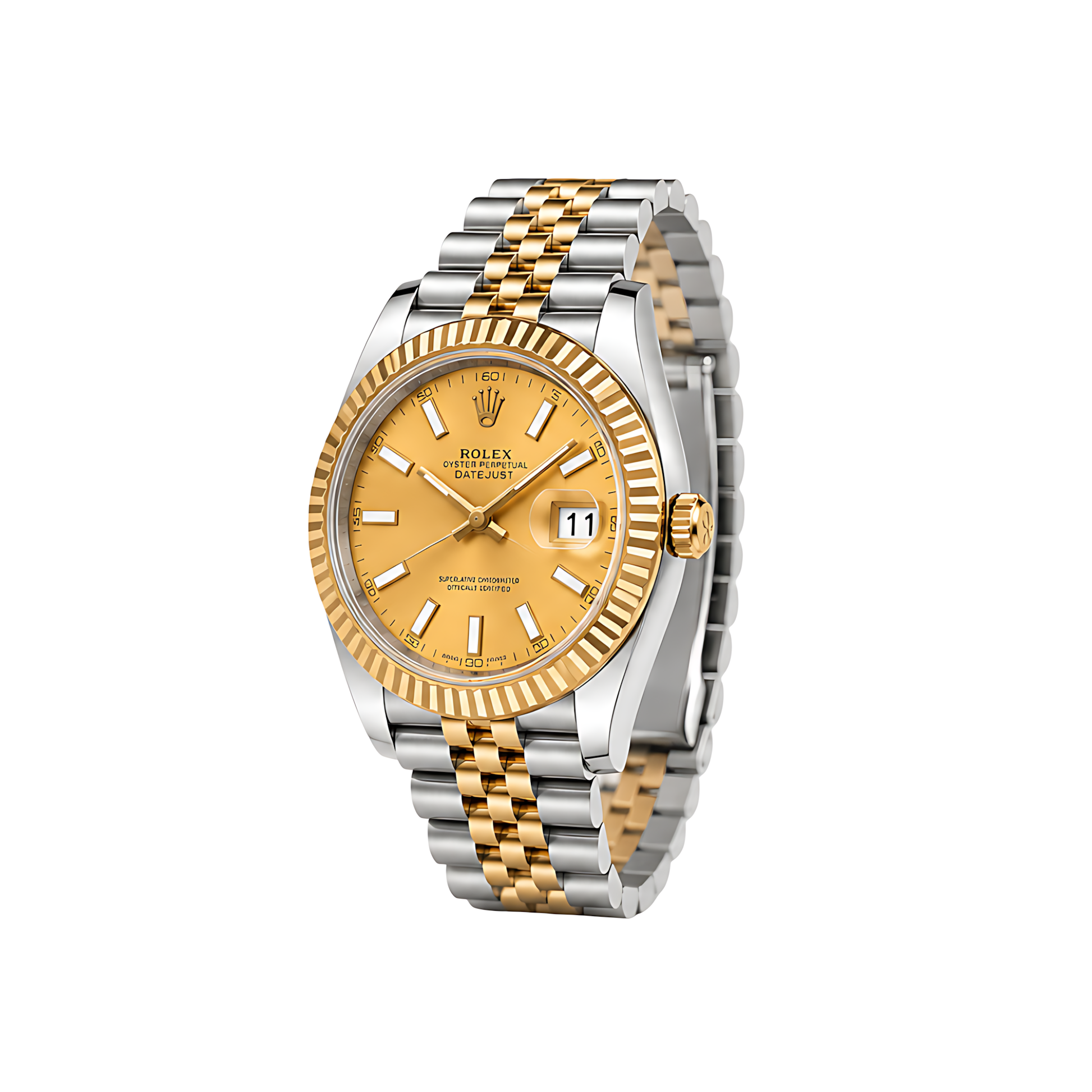 Rolex Datejust Slate Grey Waffle Dial Silver Watch - image 2