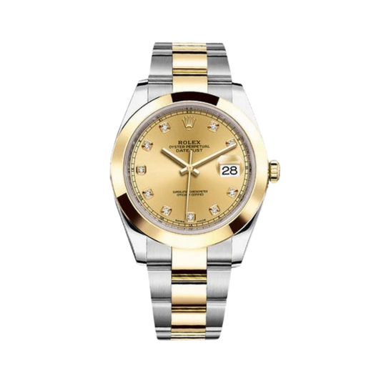 Rolex Watch | Datejust Gold Dial Yellow Silver Steel